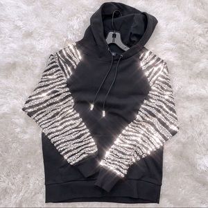 Retrofête Isa Hoodie in Crystal Black